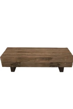 Stoere ruwe salontafel 150x50x40 cm