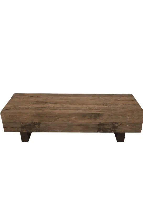 Stoere ruwe salontafel 150x50x40 cm