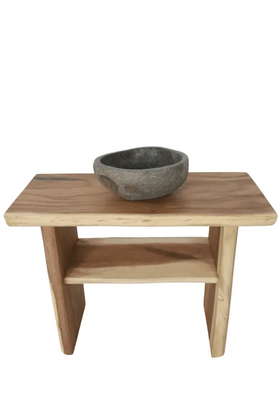 Suar houten badkamermeubel 100 cm