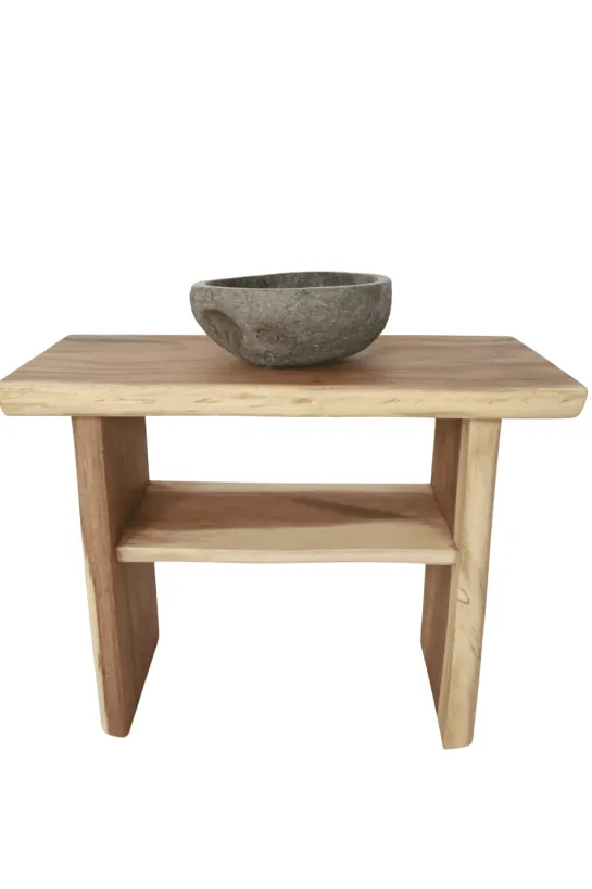 Suar houten badkamermeubel 100 cm