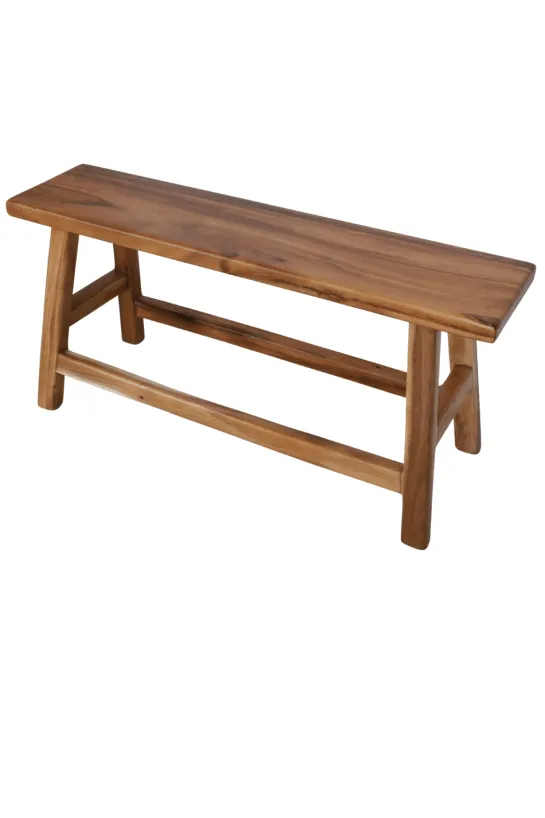 Suar houten bankje 100 cm