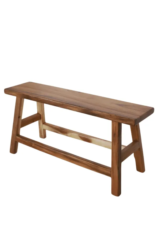 Suar houten bankje 100 cm