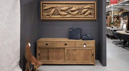 Teak dressoir