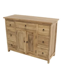 Teak dressoir met veel lades