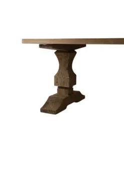 Teak eettafel 300cm met kasteel poten