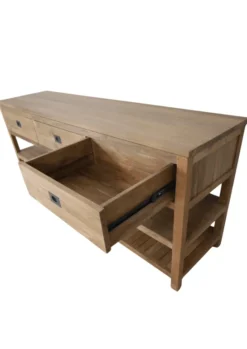Teak groot badkamermeubel 2 meter