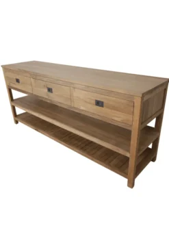 Teak groot badkamermeubel 2 meter