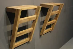 Teak handdoekrek