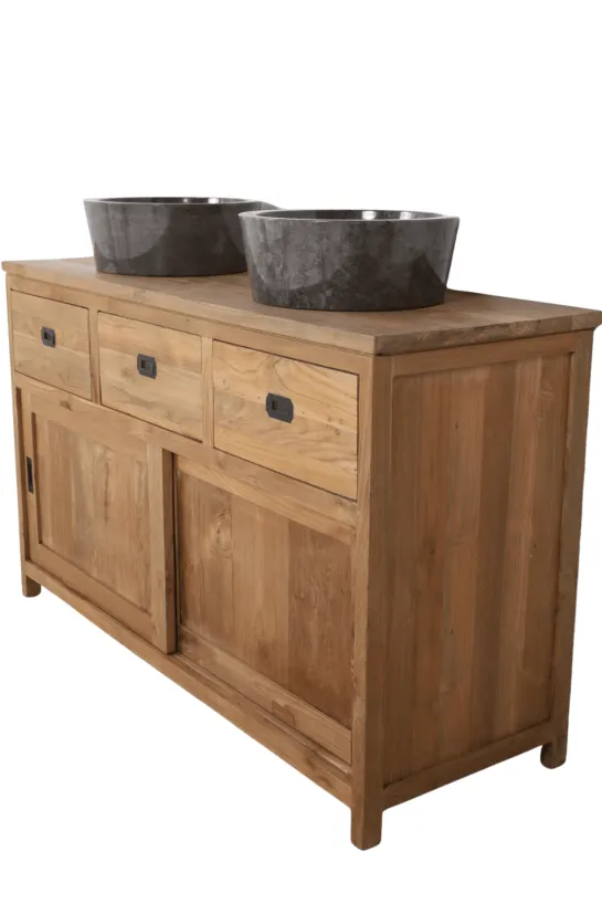 Teak houten Badkamermeubel