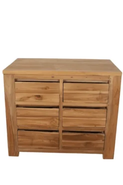 Teakhouten badkamermeubel met lade