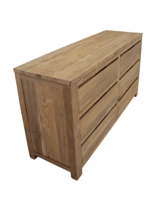 Teakhouten badkamermeubel met lade