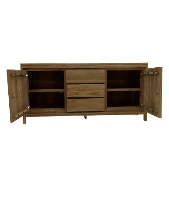 Teakhouten badkamer meubel minimalistisch