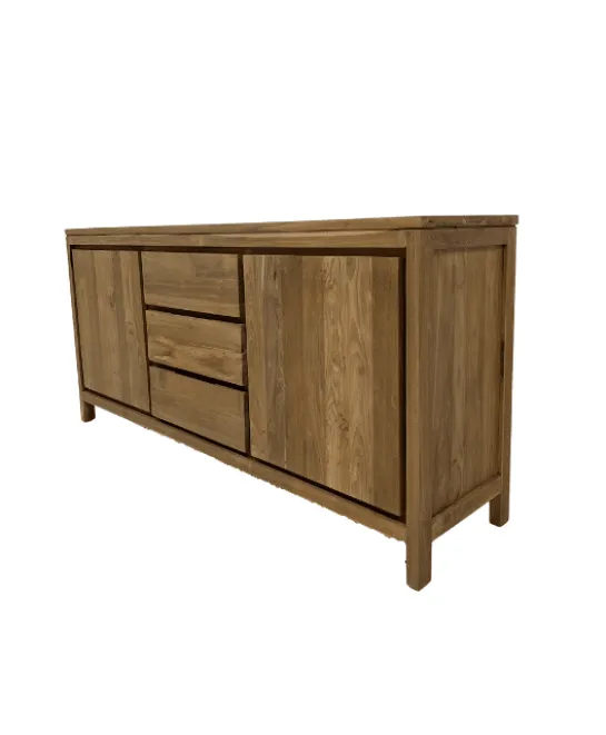 Teakhouten badkamer meubel minimalistisch