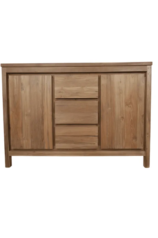 Teakhouten badkamer meubel minimalistisch