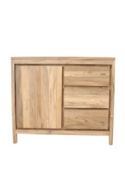 Teakhouten badkamer meubel minimalistisch