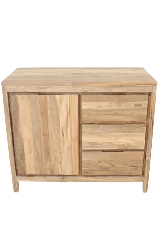 Teakhouten badkamer meubel minimalistisch