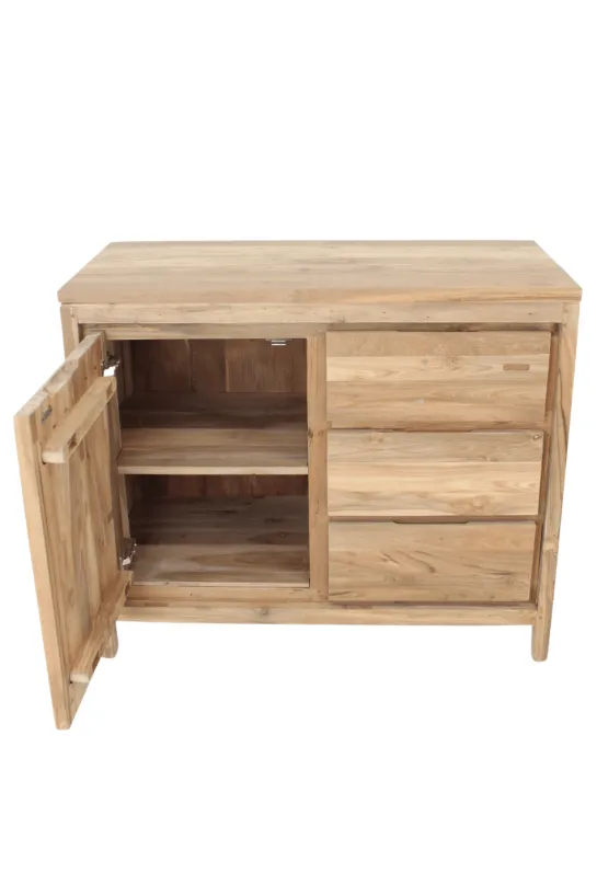 Teakhouten badkamer meubel minimalistisch