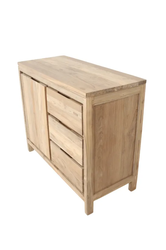 Teakhouten badkamer meubel minimalistisch