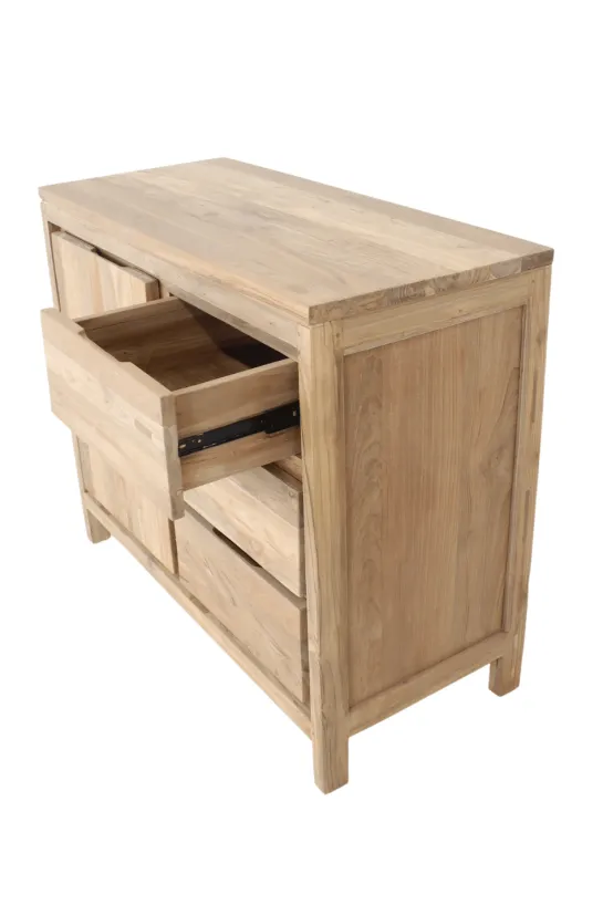 Teakhouten badkamer meubel minimalistisch