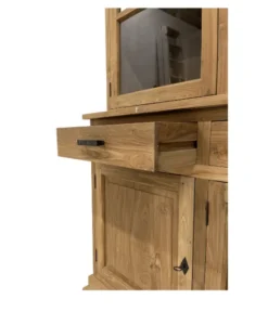 Teakhouten Buffetkast/Vitrinekast 240 cm