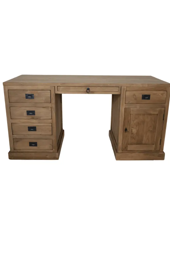 Teakhouten Bureau 160x70x80 cm