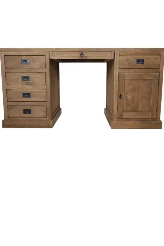 Teakhouten Bureau 160x70x80 cm