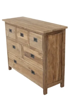 Teakhouten commode