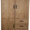 Teakhouten Dichte Opbergkast 140 cm