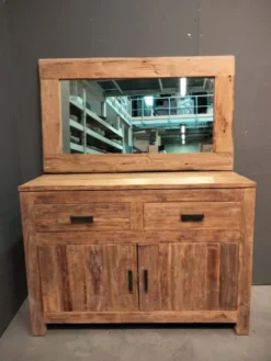 Teakhouten dressoir