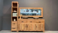 Teakhouten dressoir