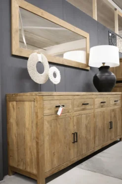 Teak houten dressoir 220
