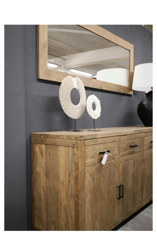 Teak houten dressoir 220