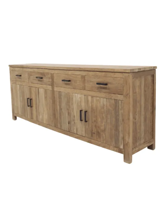 Teak houten dressoir 220