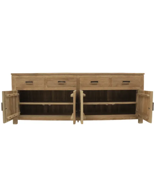 Teak houten dressoir 220
