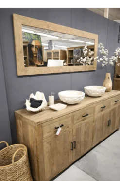 Teak houten dressoir 220
