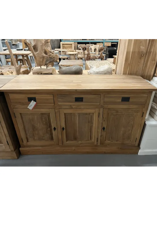 Teak houten dressoir