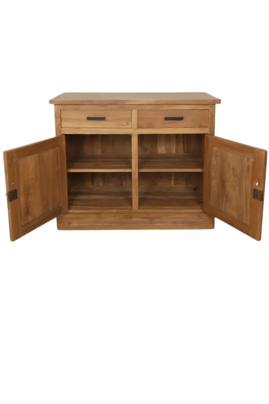 Teak houten dressoir 110 cm