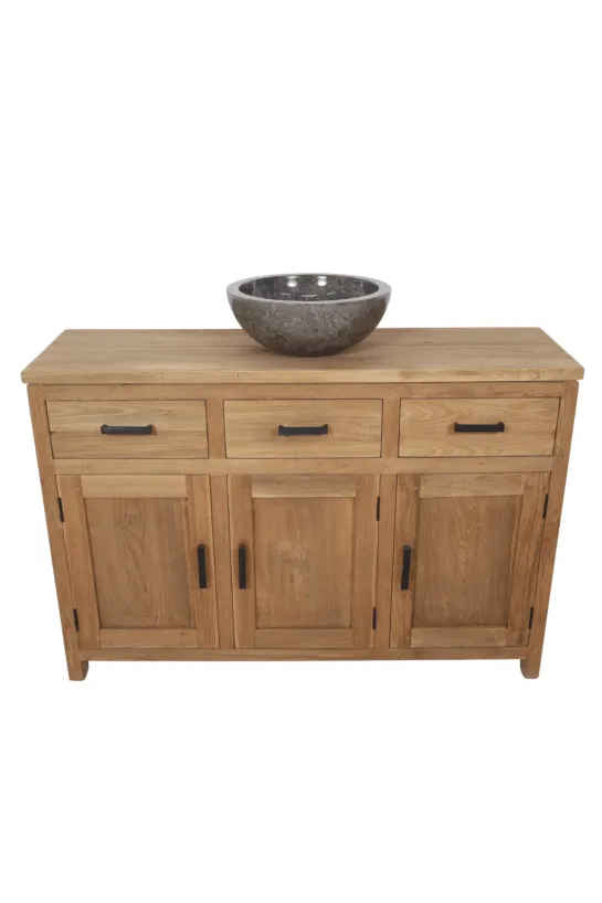 Teak houten dressoir – strak design