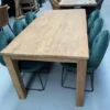 Teakhouten eettafel 180