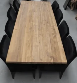 Teak houten eettafel 300 cm