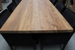 Teak houten eettafel 300 cm