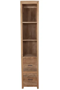 Teakhouten full wood kolomkast