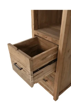 Teakhouten full wood kolomkast