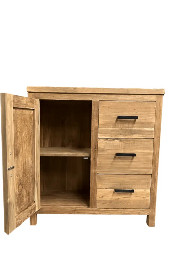 Teakhouten gangkastje