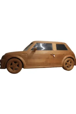 Teakhouten halve MINI