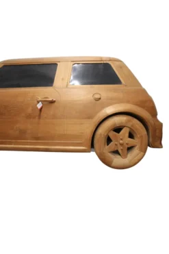 Teakhouten halve MINI