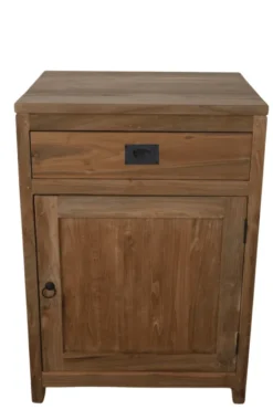 Teak houten Klein badkamer kastje
