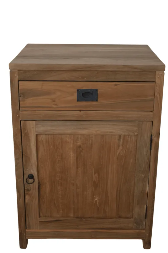 Teak houten Klein badkamer kastje