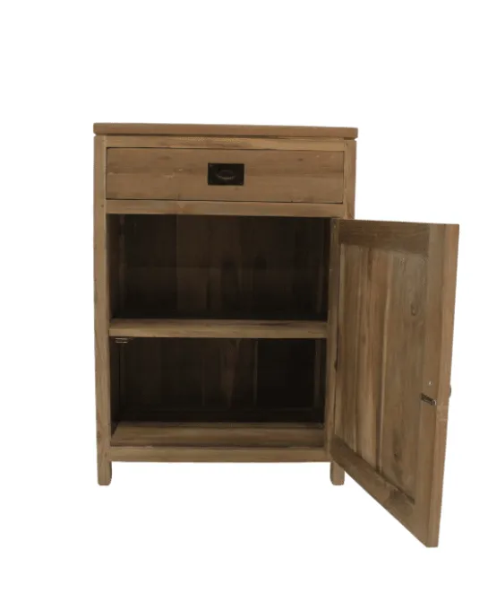 Teak houten Klein badkamer kastje