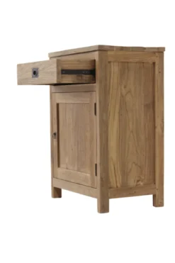 Teak houten Klein badkamer kastje